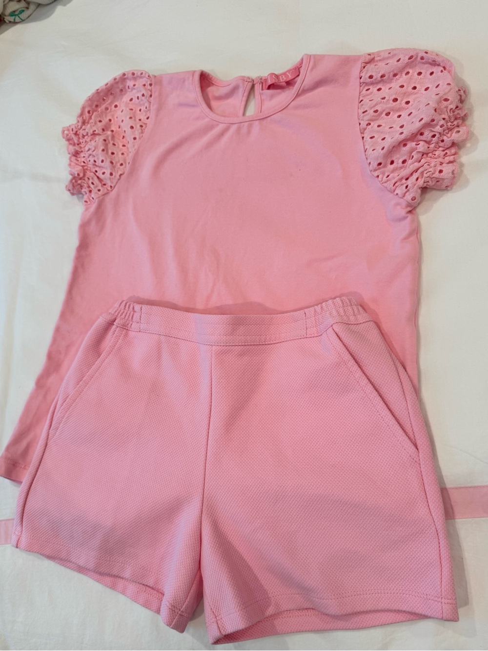 💗 BISBY Girls Pink Mix & Match Set | Best Fit Size 8/10 | Cotton Candy Pink